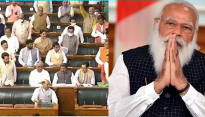 bjp-mps-gives-a-rousing-welcome-to-pm-modi-over-impressive-performance-in-recent-assembly