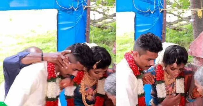 Palakkad bride and groom collided heads; Women's Commission took a voluntary case; An inquiry report has been sent to the police