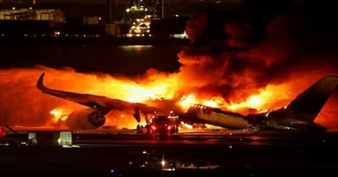 Shocked Japan! The five people on the coastguard plane died in the collision at the Hanada airport! All 379 passengers of the passenger plane are safe