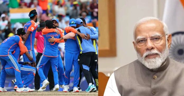 'With the crown won crores of hearts'; Prime Minister congratulated Team India for winning the second World Cup in T20