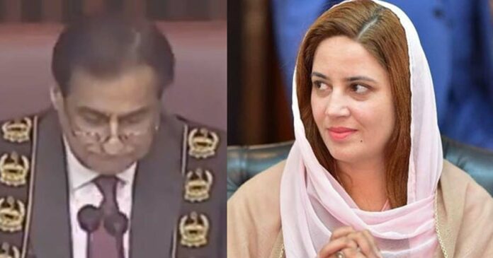Woman MP spoke to the speaker by looking him in the eye; It is impolite, the speaker does not look at the face; Funny Scenes in Pak Assembly!! The video went viral